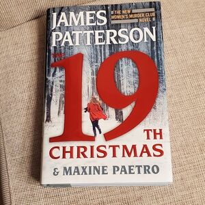 James Patterson hardback book, 19th Christmas.